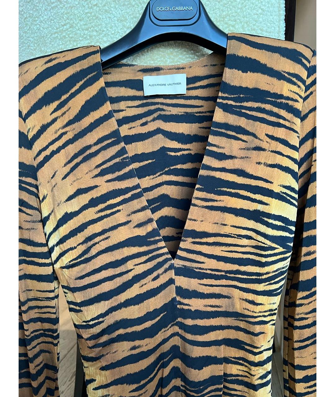 ALEXANDRE VAUTHIER Мульти вискозное боди, фото 2