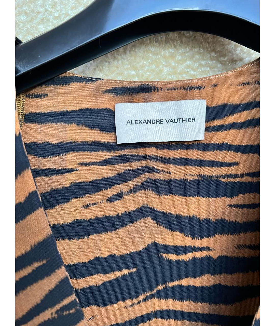 ALEXANDRE VAUTHIER Мульти вискозное боди, фото 3