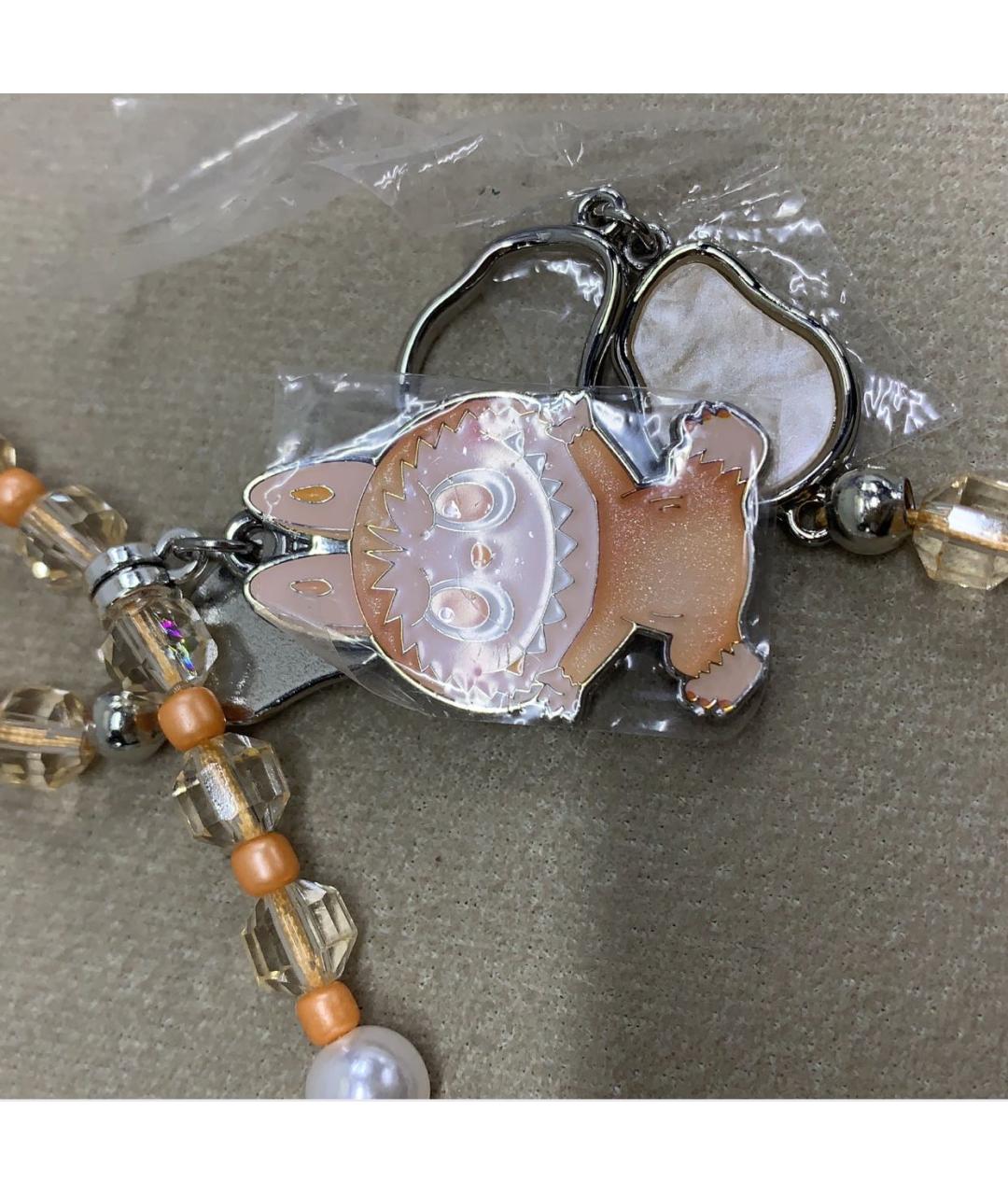 Labubu Оранжевый брелок, фото 3