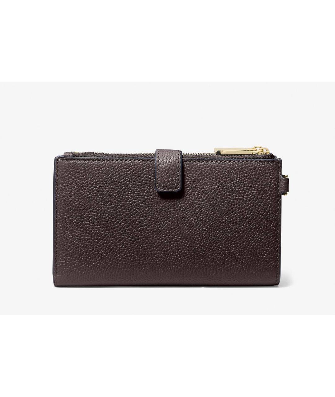 MICHAEL KORS Коричневый кожаный кошелек, фото 3