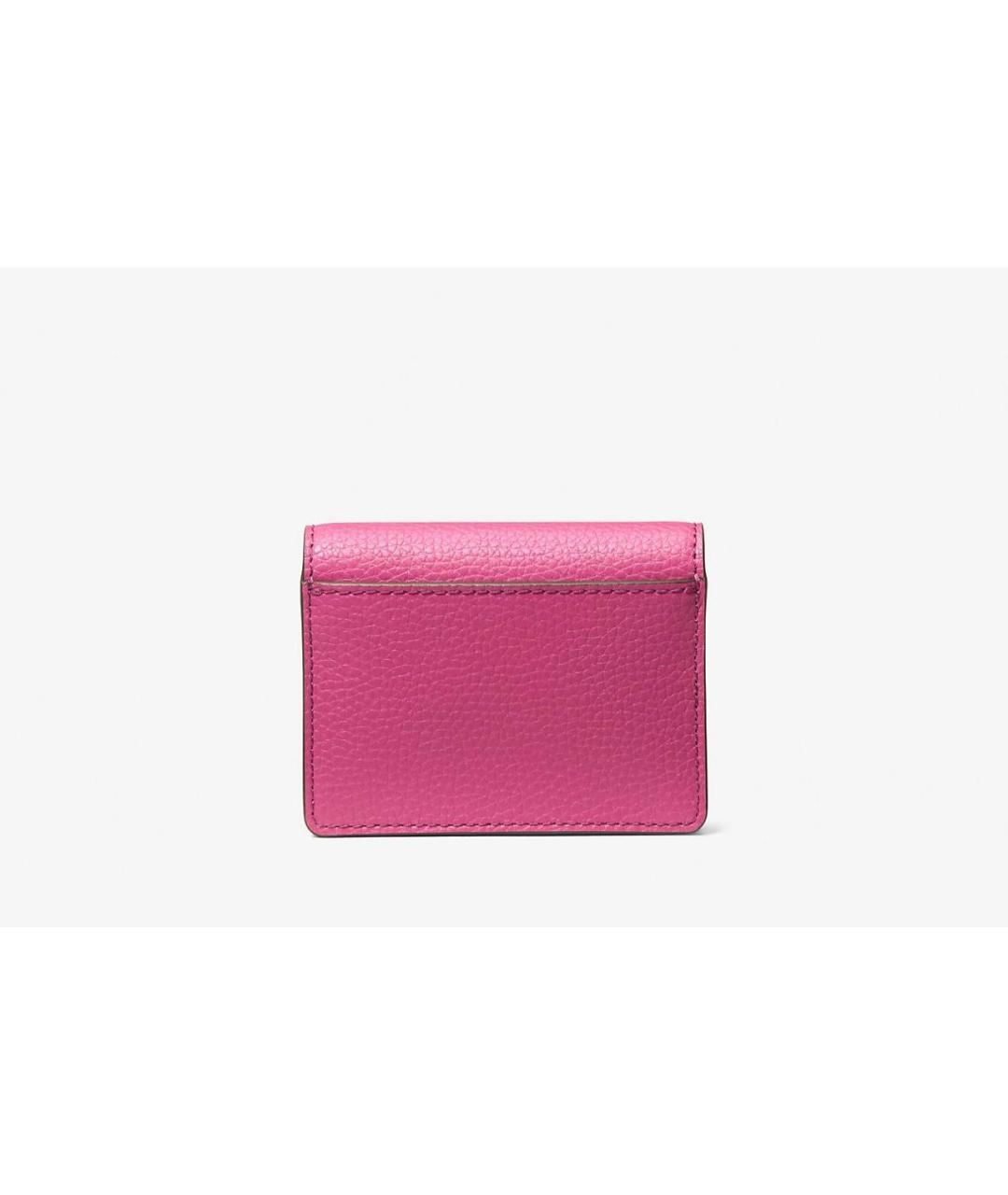 MICHAEL KORS Фуксия кожаный кардхолдер, фото 2