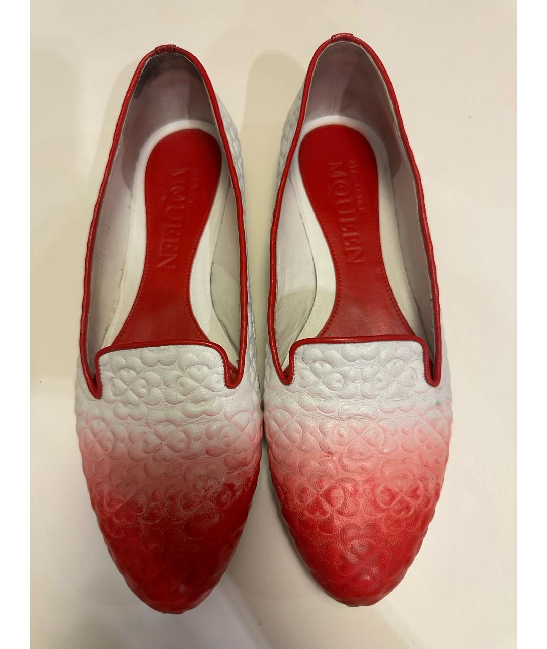 ALEXANDER MCQUEEN Кожаные лоферы, фото 2