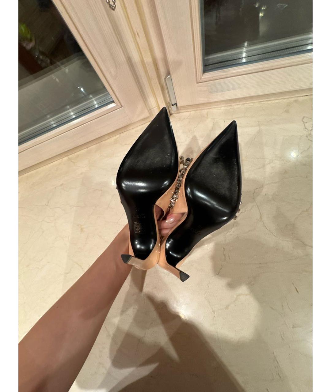 GUCCI Розовые туфли из лакированной кожи, фото 4