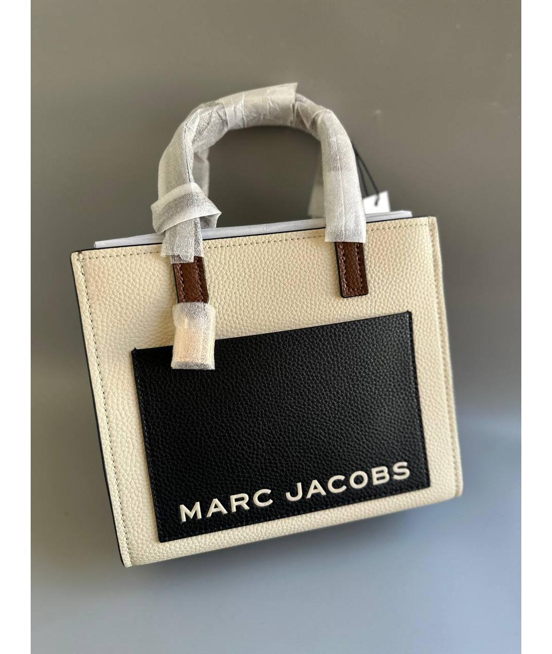 MARC JACOBS Кожаная сумка с короткими ручками, фото 4