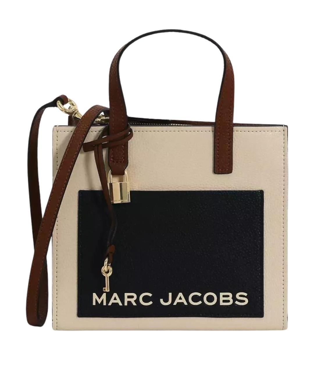 MARC JACOBS Кожаная сумка с короткими ручками, фото 1