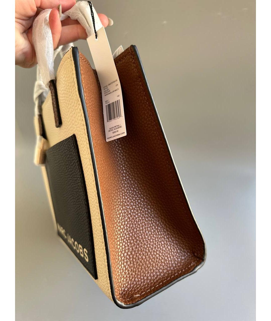 MARC JACOBS Кожаная сумка с короткими ручками, фото 6