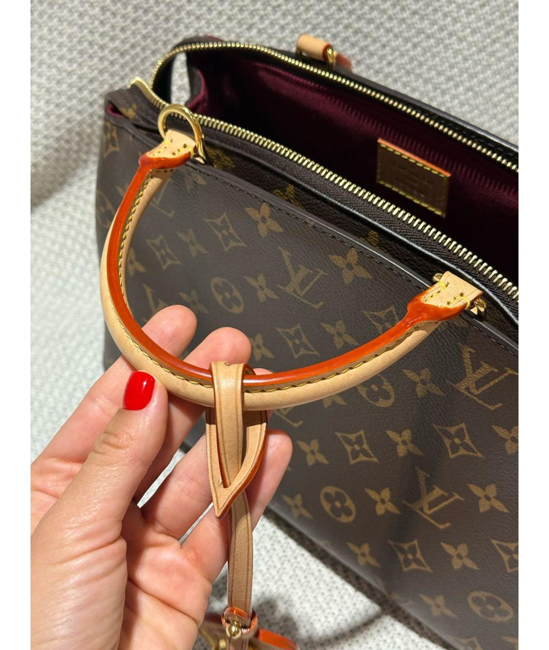 LOUIS VUITTON Мульти кожаная сумка с короткими ручками, фото 6