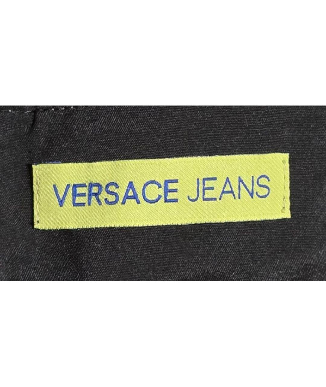 VERSACE JEANS COUTURE Мульти полиэстеровый сарафан, фото 3