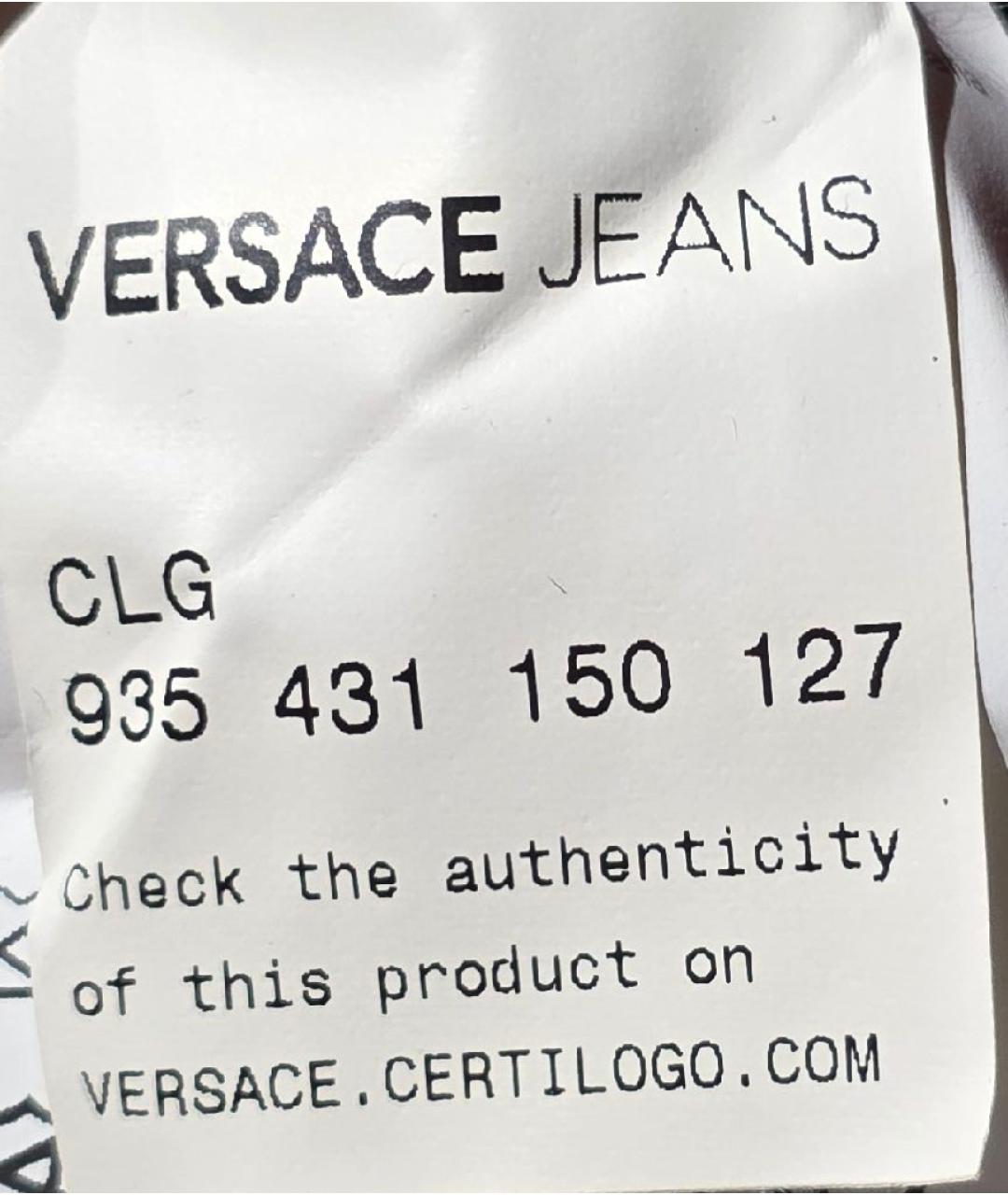 VERSACE JEANS COUTURE Мульти полиэстеровый сарафан, фото 4