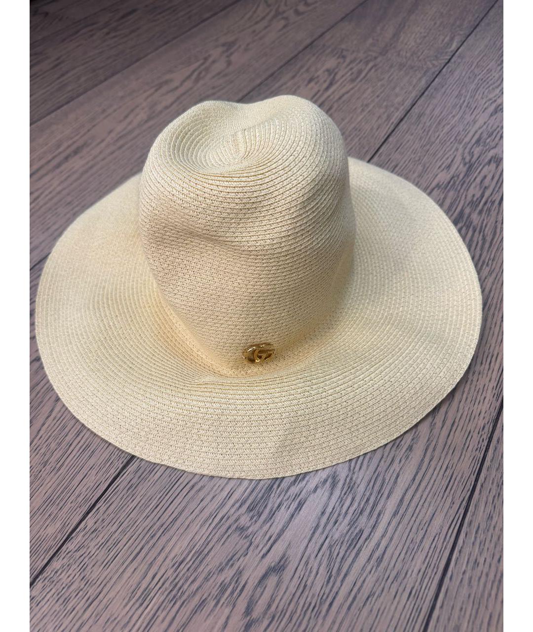 GUCCI Бежевая шляпа, фото 8