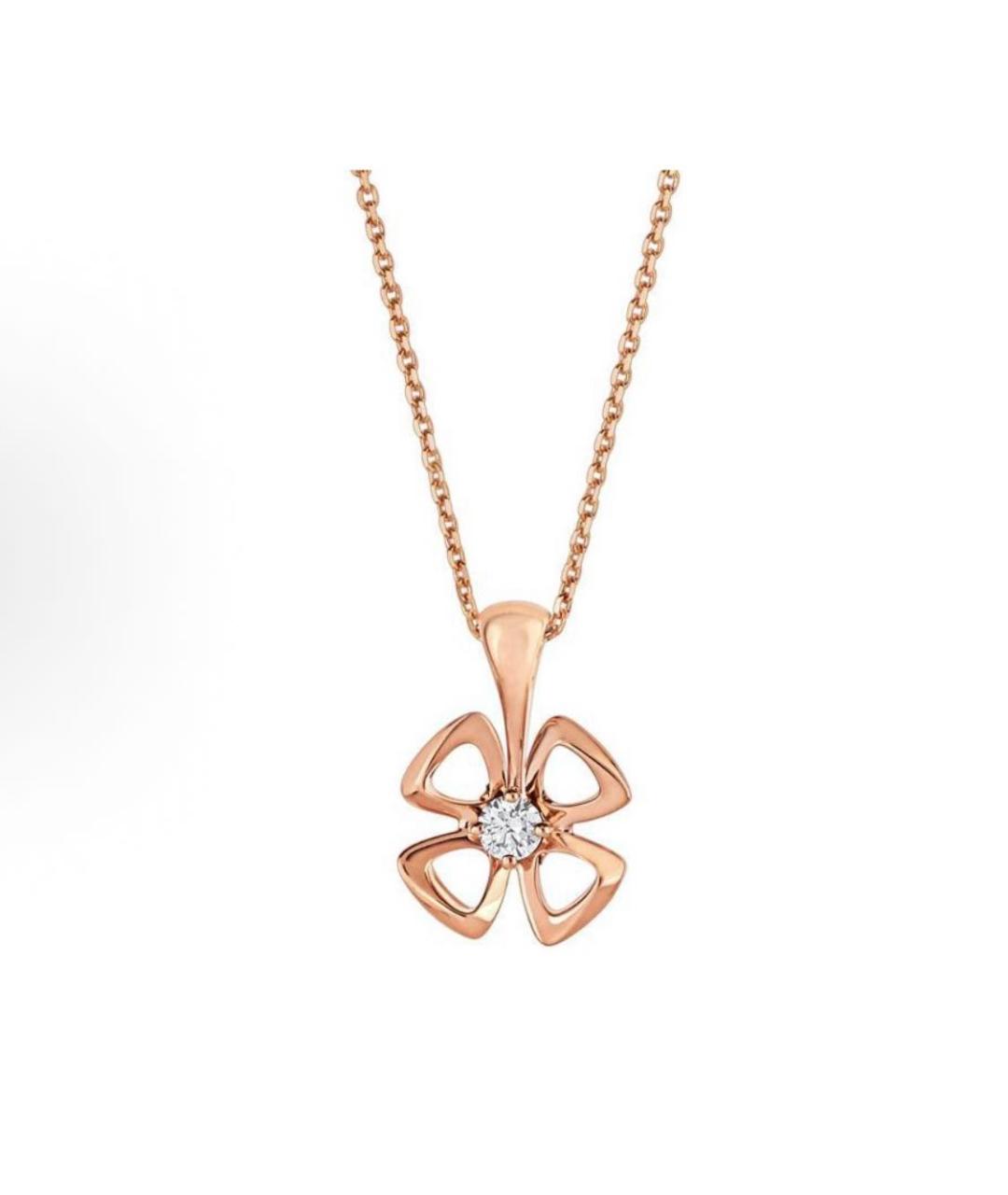 BVLGARI Золотое колье из розового золота, фото 9