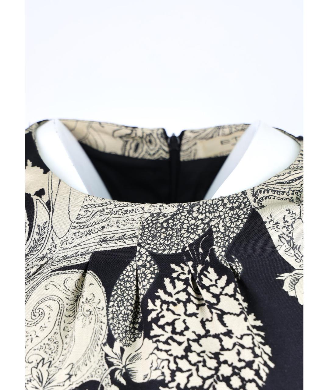 ETRO Мульти льняное повседневное платье, фото 4