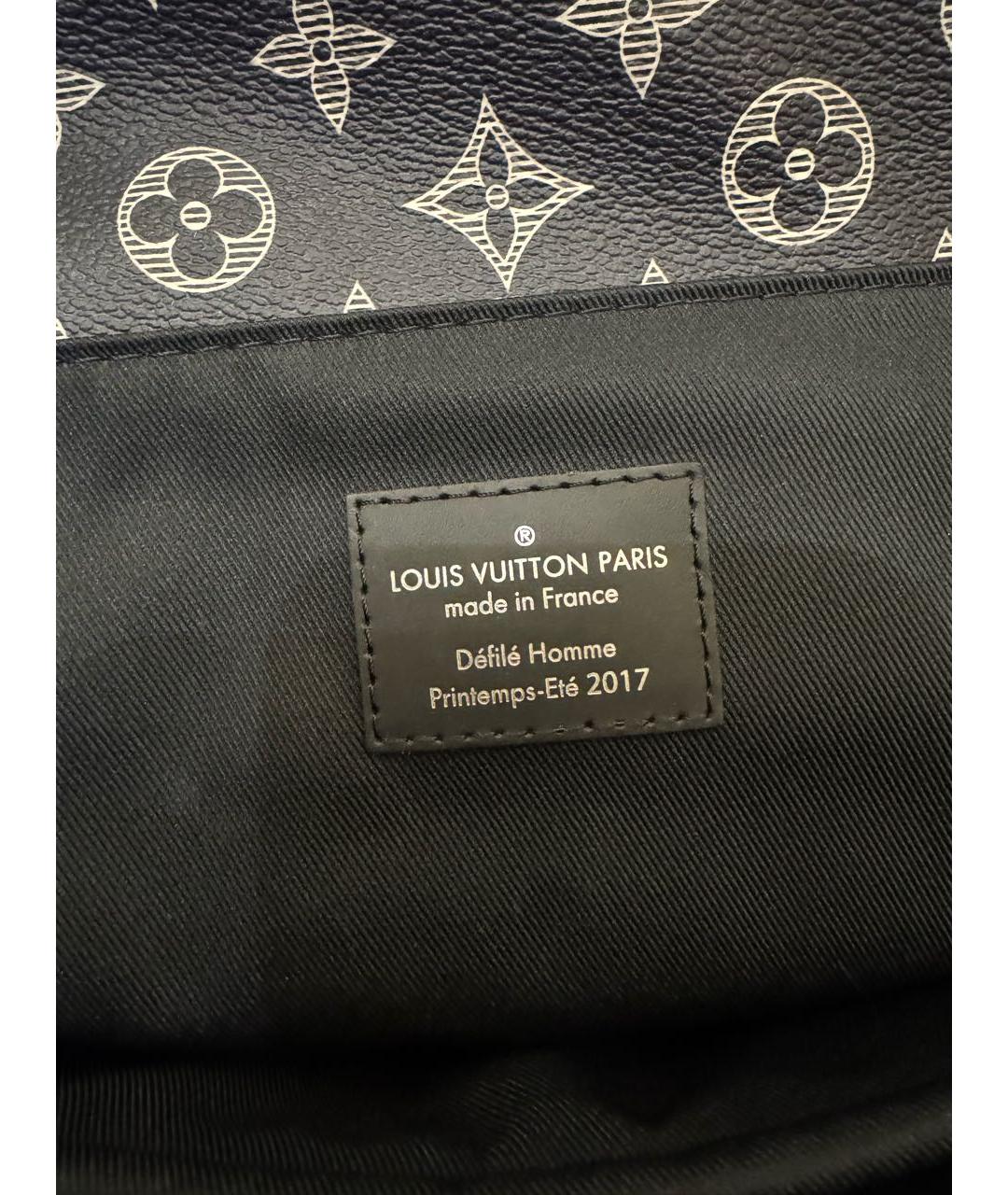 LOUIS VUITTON Темно-синий рюкзак, фото 4