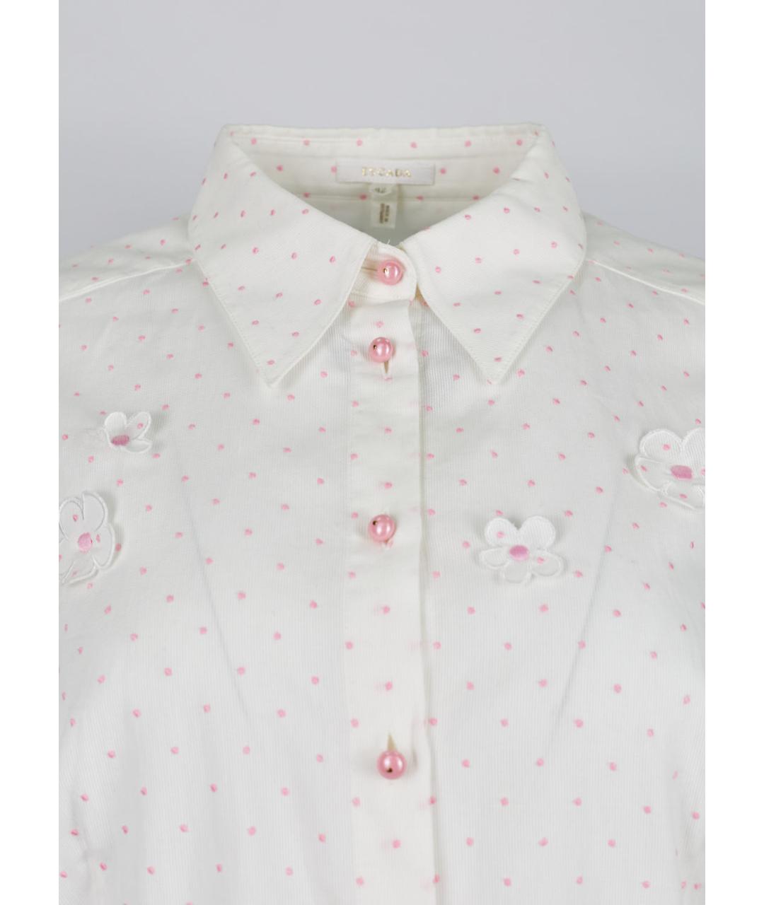 ESCADA Белая хлопковая рубашка, фото 3