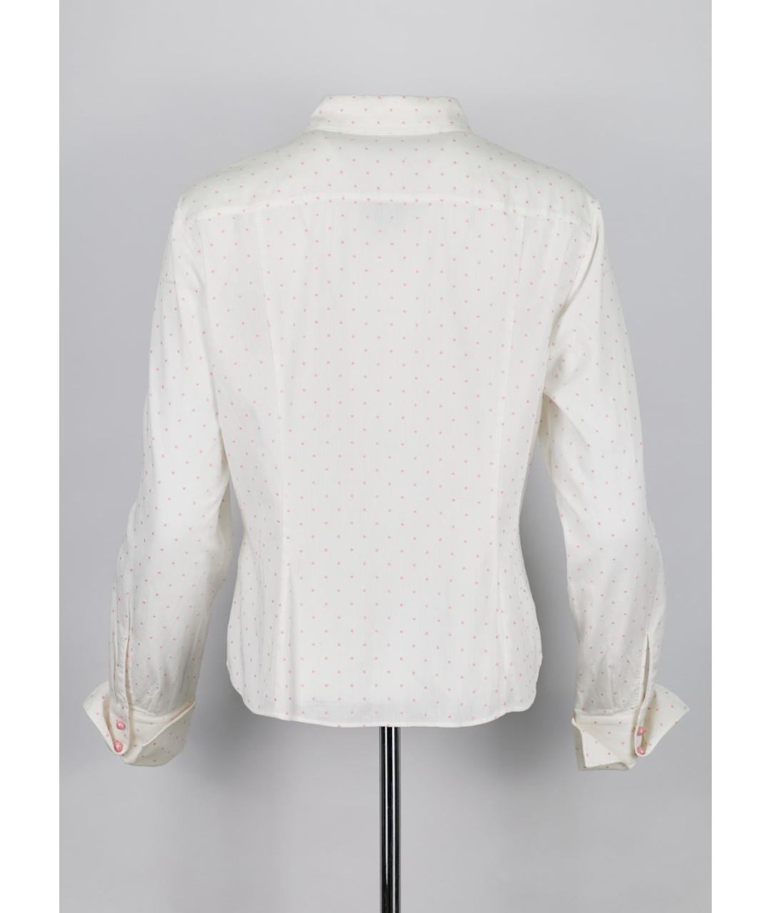 ESCADA Белая хлопковая рубашка, фото 5