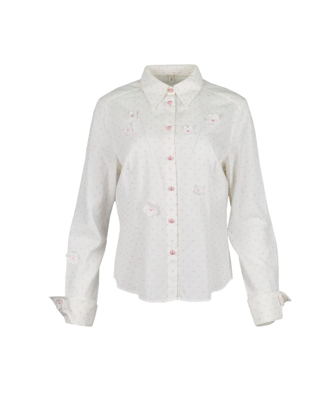 ESCADA Белая хлопковая рубашка, фото 1
