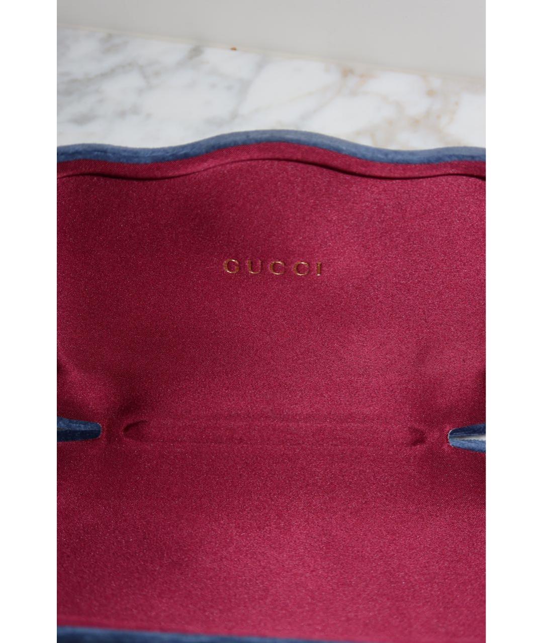GUCCI Черные пластиковые солнцезащитные очки, фото 8