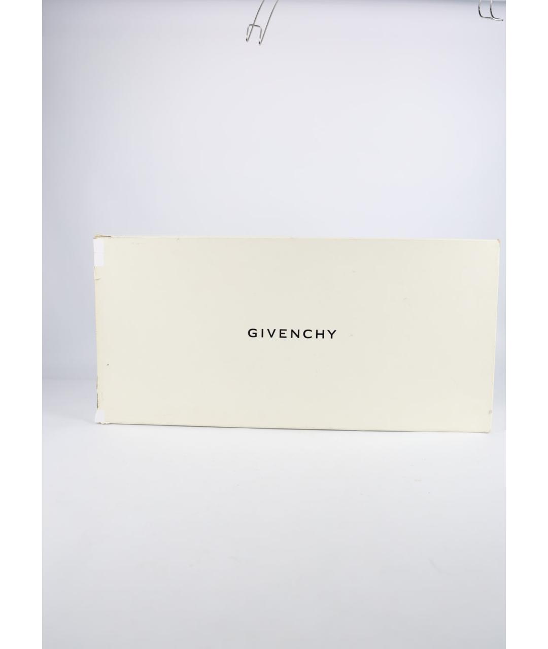 GIVENCHY Бежевые замшевые сапоги, фото 6