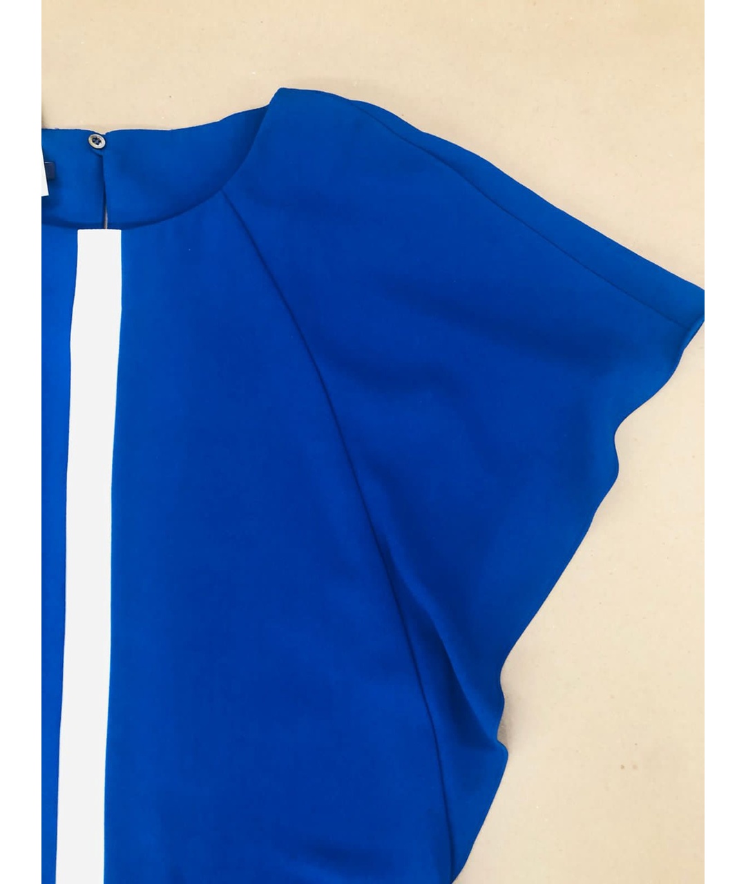 LAUREL Синее ацетатное повседневное платье, фото 6