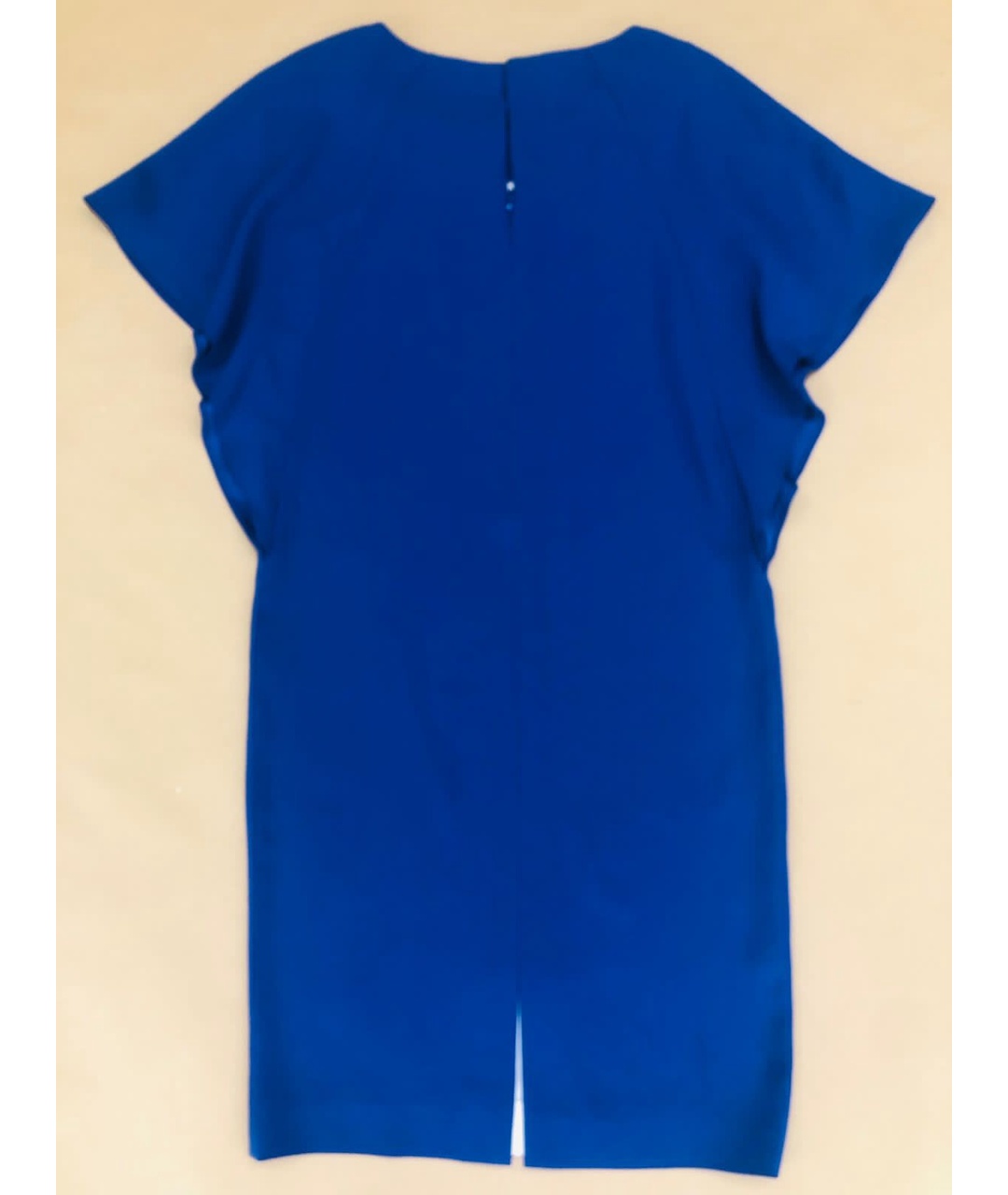 LAUREL Синее ацетатное повседневное платье, фото 2