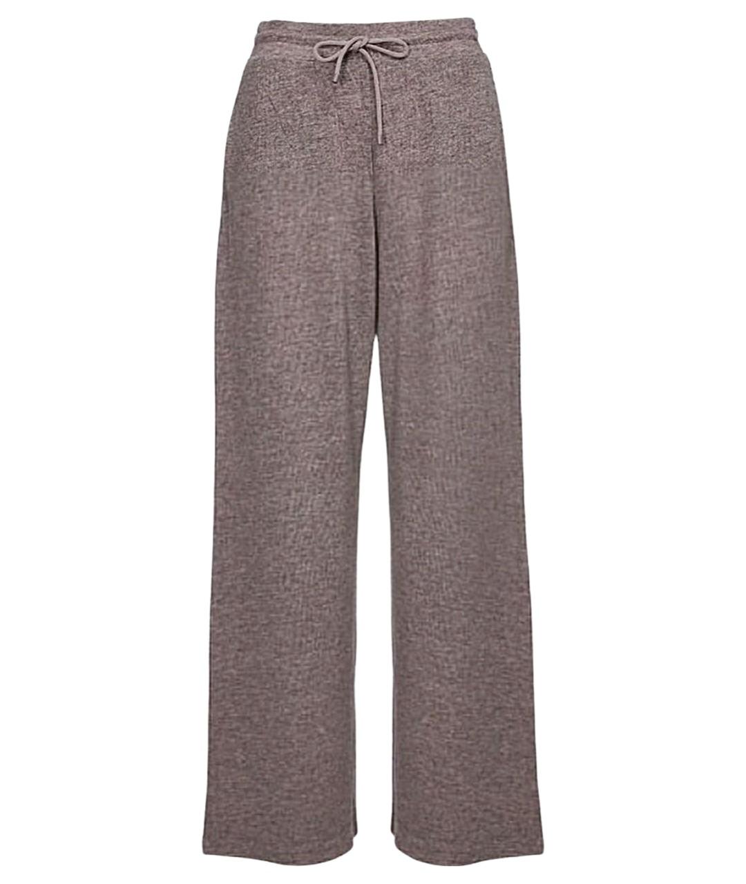 MAX MARA Бежевые шерстяные брюки широкие, фото 1