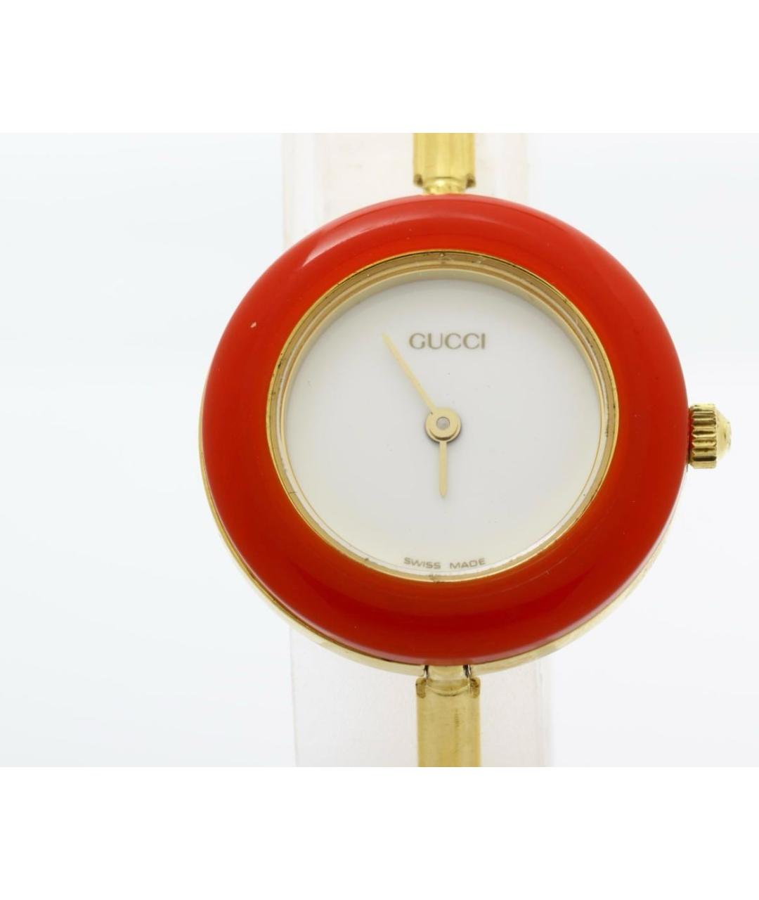 GUCCI Золотые часы, фото 2
