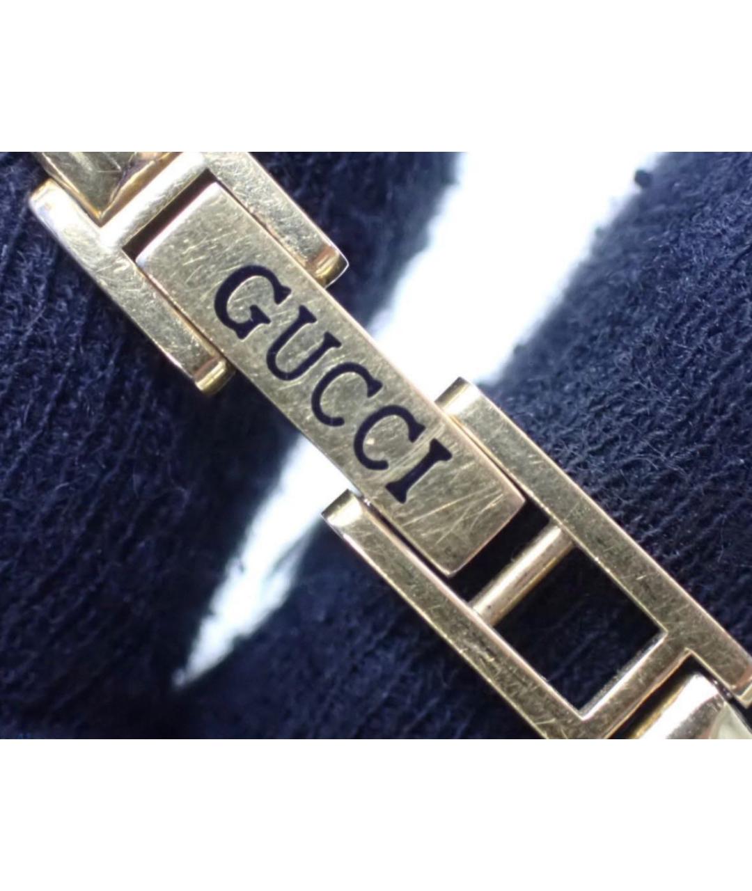 GUCCI Золотые часы, фото 8