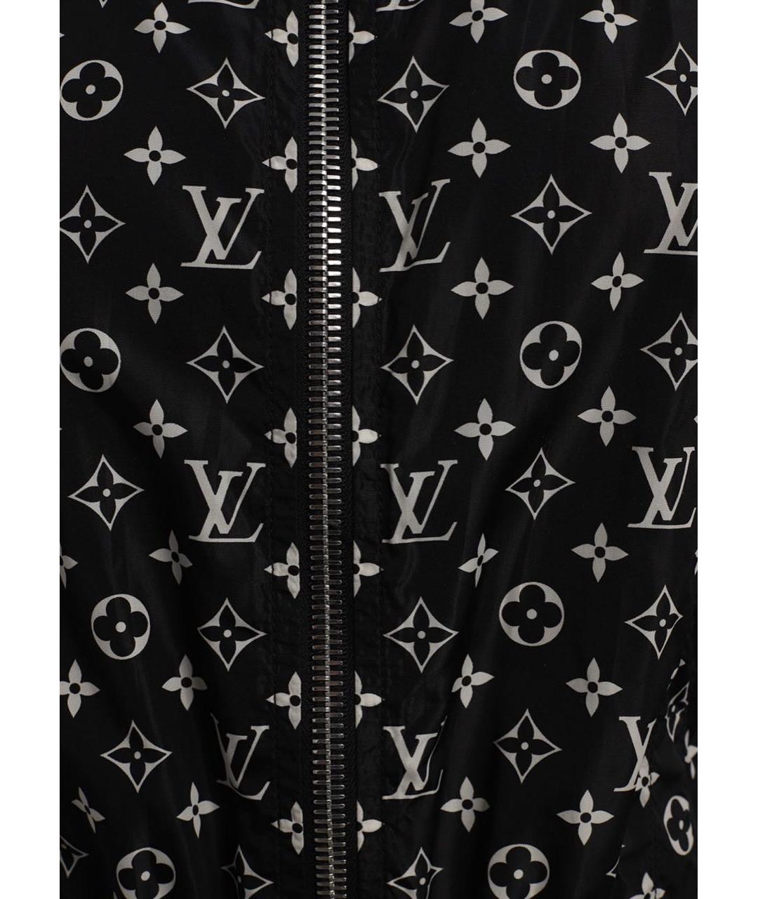 LOUIS VUITTON Черная полиамидовая парка, фото 5