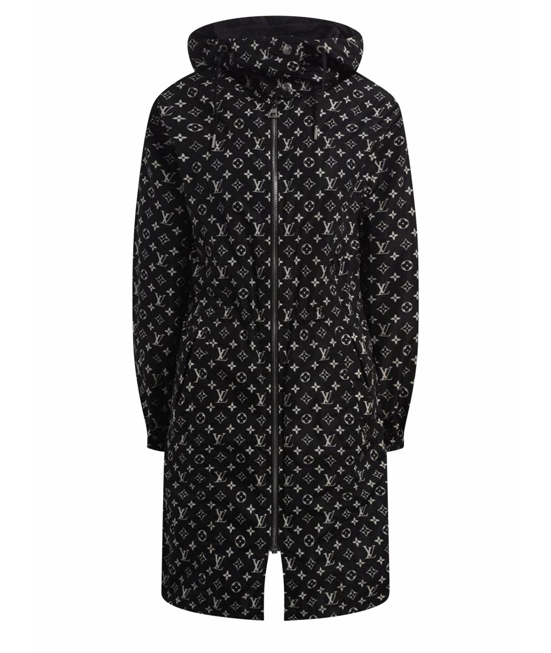 LOUIS VUITTON Черная полиамидовая парка, фото 1