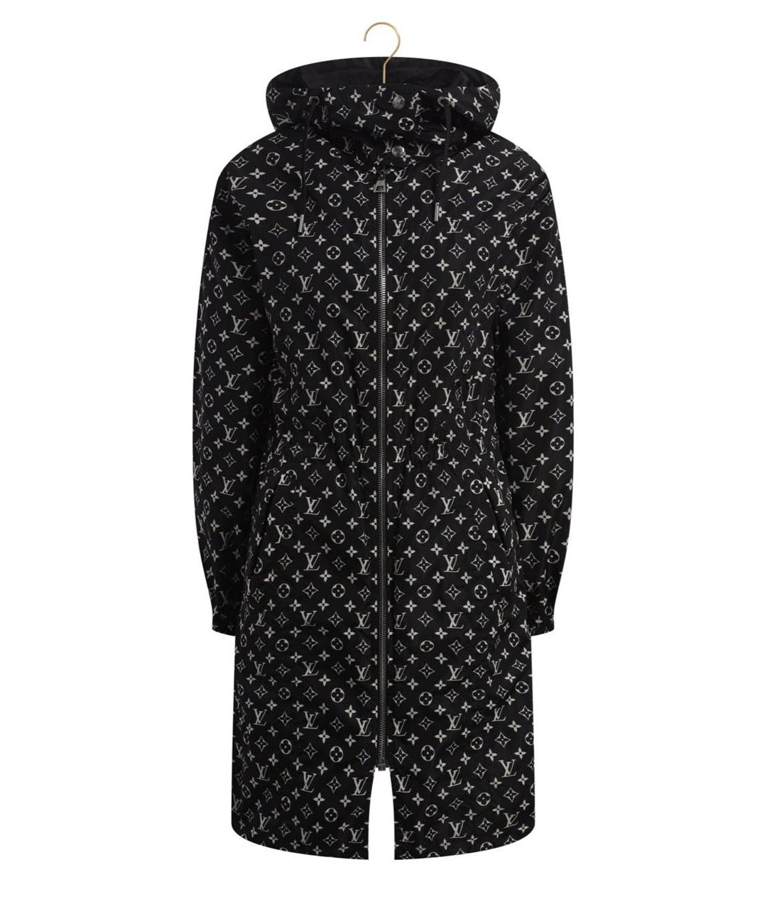 LOUIS VUITTON Черная полиамидовая парка, фото 7