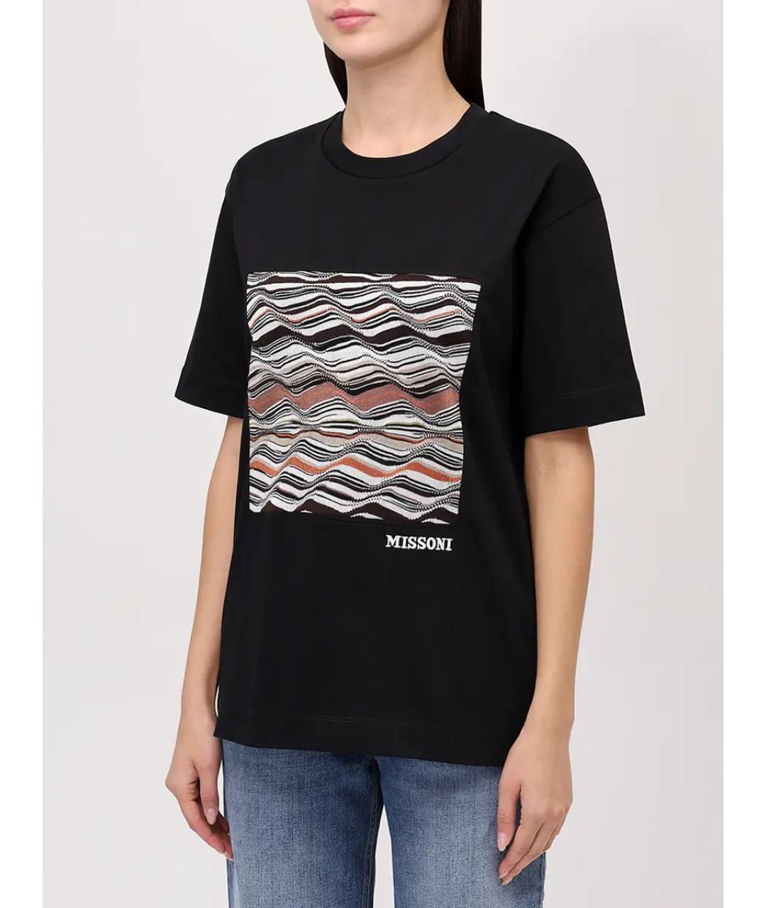 MISSONI Черная футболка, фото 4