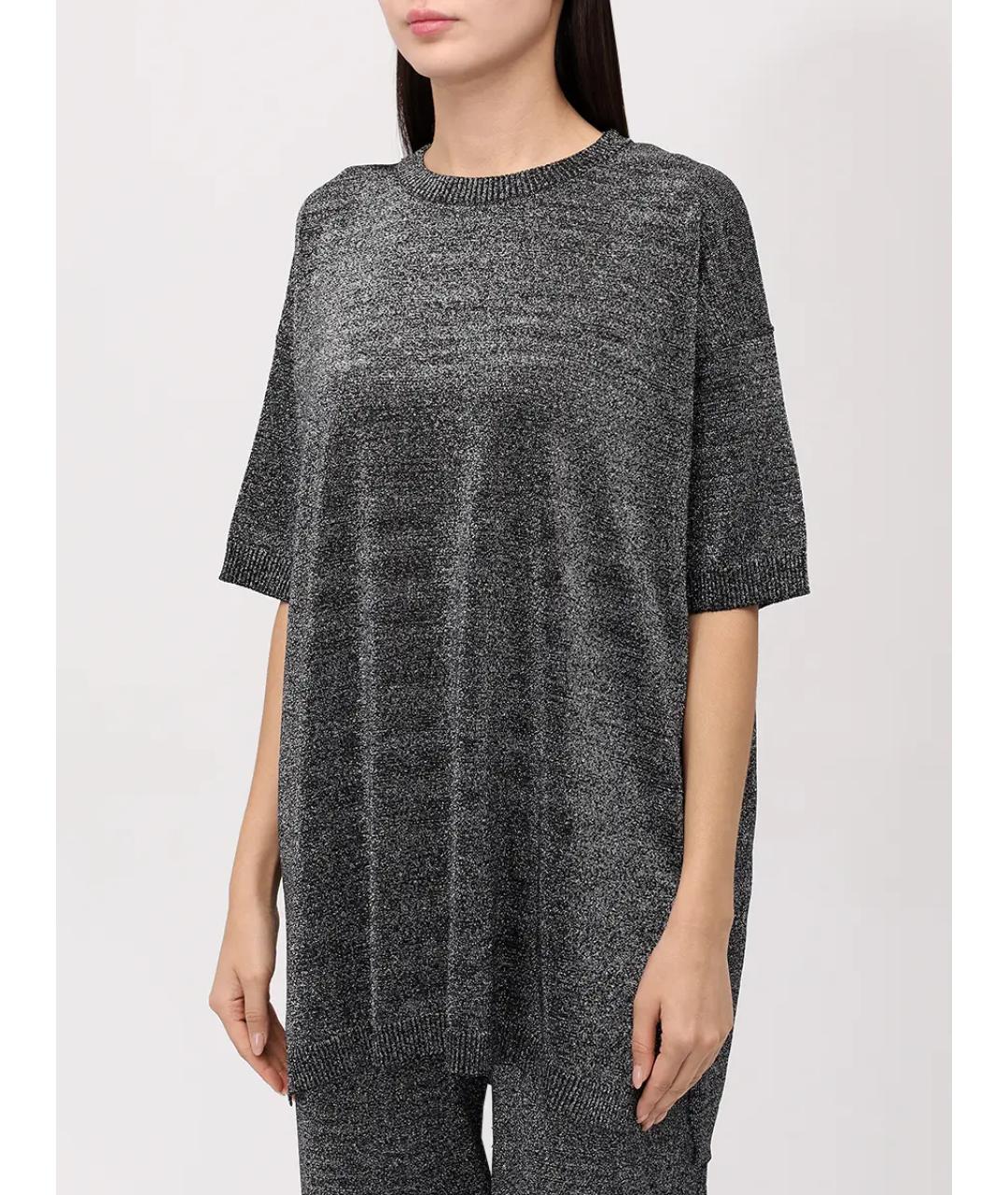 MISSONI Антрацитовая футболка, фото 4