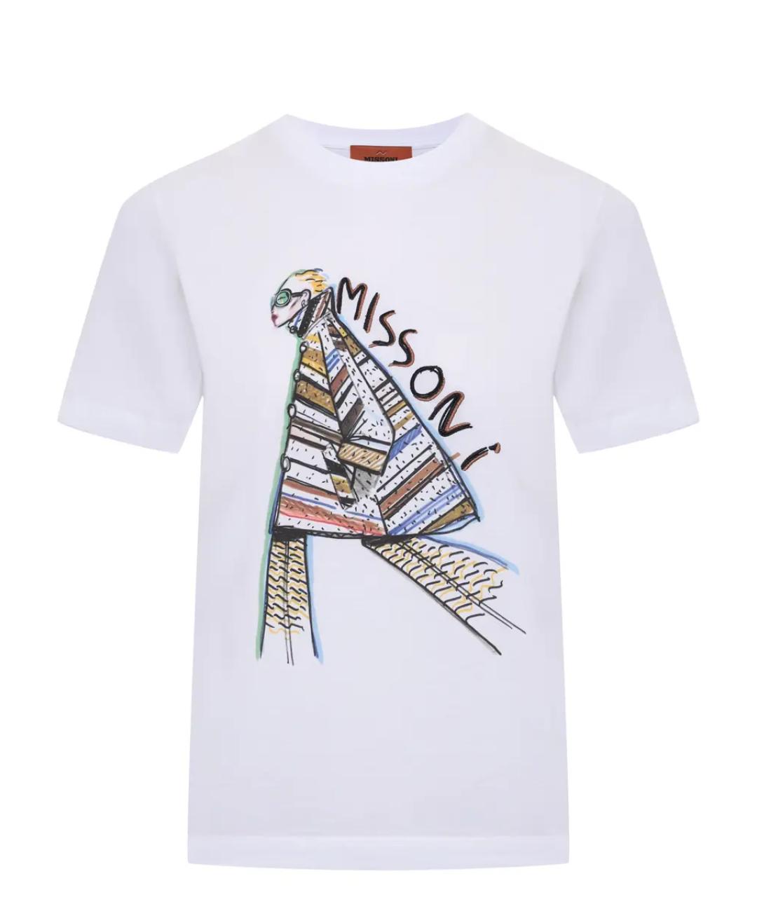 MISSONI Белая футболка, фото 1