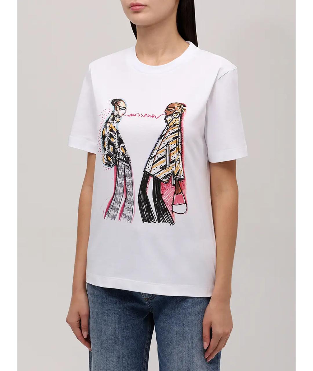 MISSONI Белая футболка, фото 4