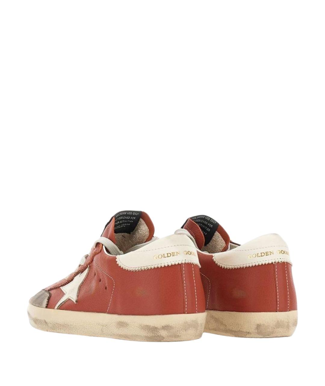 GOLDEN GOOSE DELUXE BRAND Красные кроссовки, фото 3