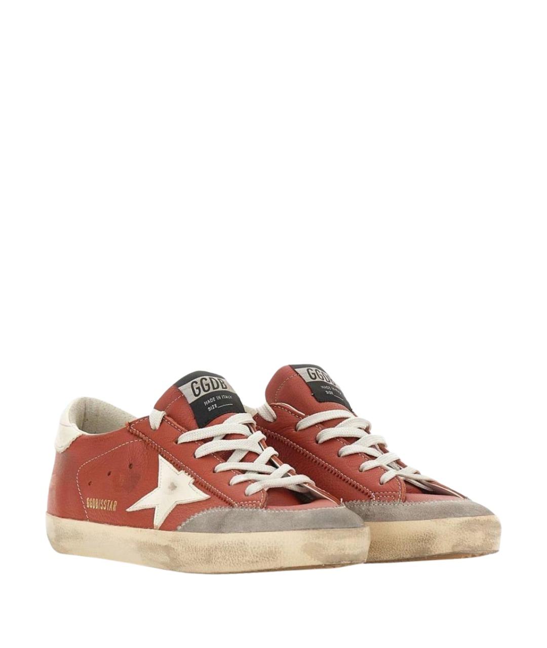GOLDEN GOOSE DELUXE BRAND Красные кроссовки, фото 2