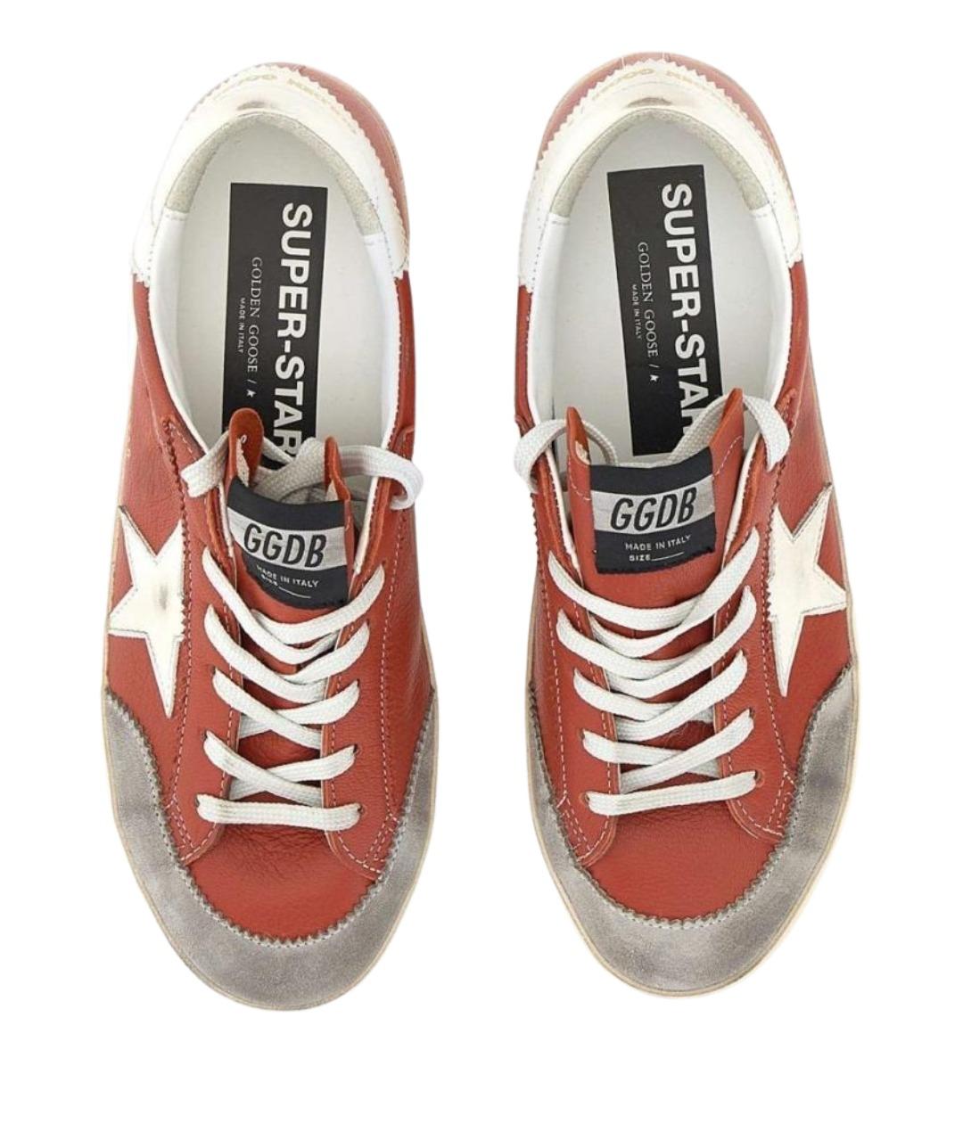 GOLDEN GOOSE DELUXE BRAND Красные кроссовки, фото 4