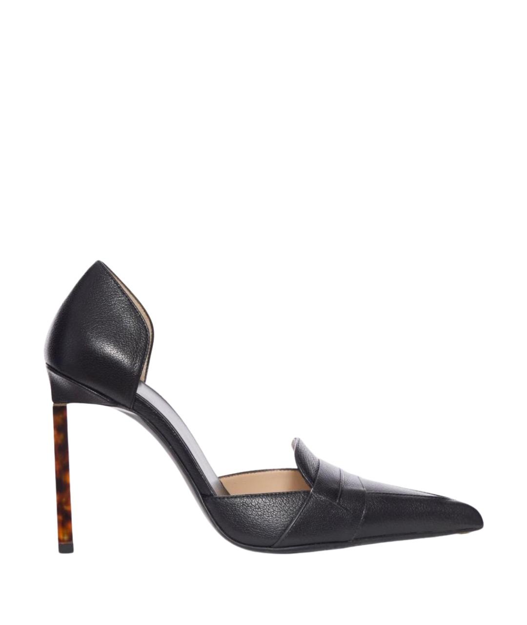 TOM FORD Черные кожаные туфли, фото 1