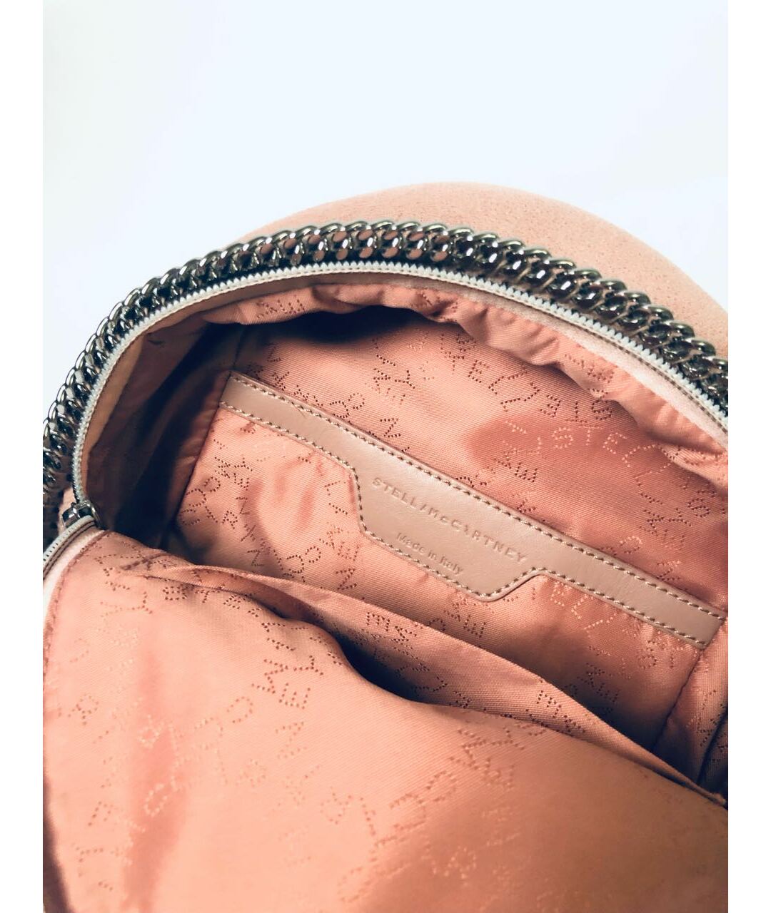 STELLA MCCARTNEY Розовый рюкзак из искусственной кожи, фото 4