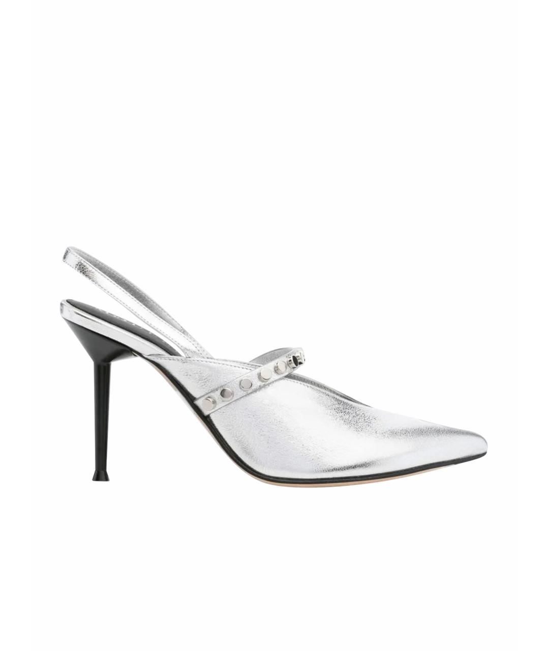 ALEXANDER MCQUEEN Серебряные туфли, фото 1