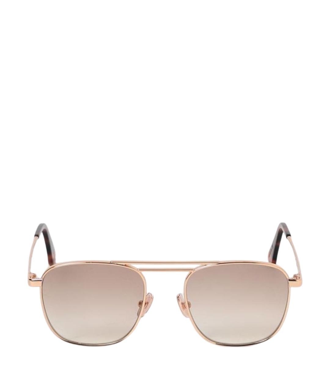 GOLDEN GOOSE DELUXE BRAND Золотые солнцезащитные очки, фото 2