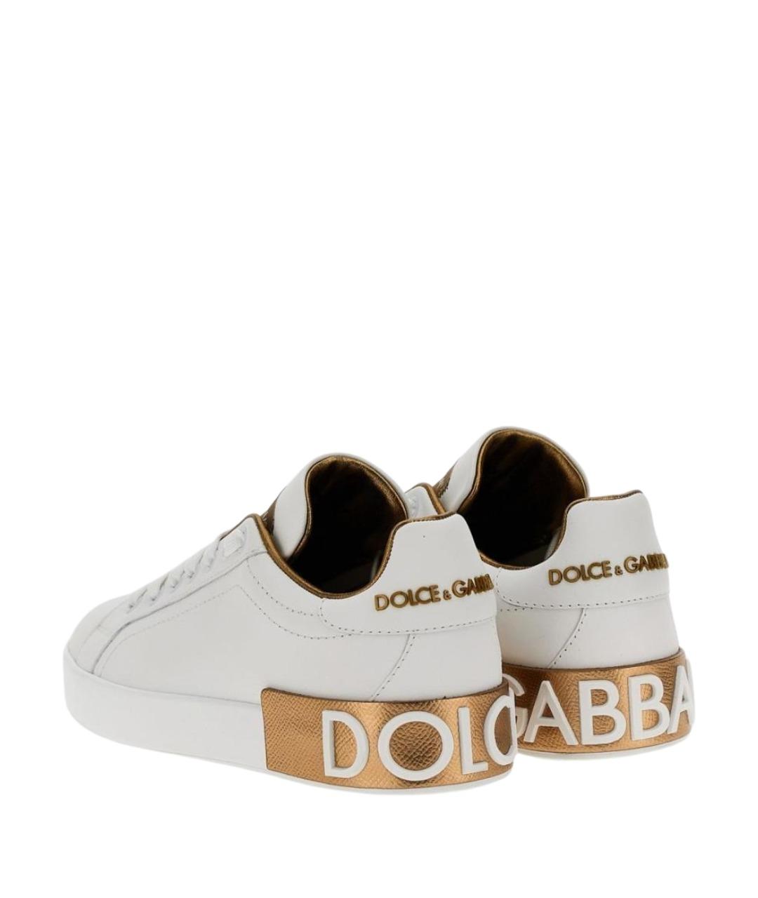 DOLCE&GABBANA Белые кроссовки, фото 2