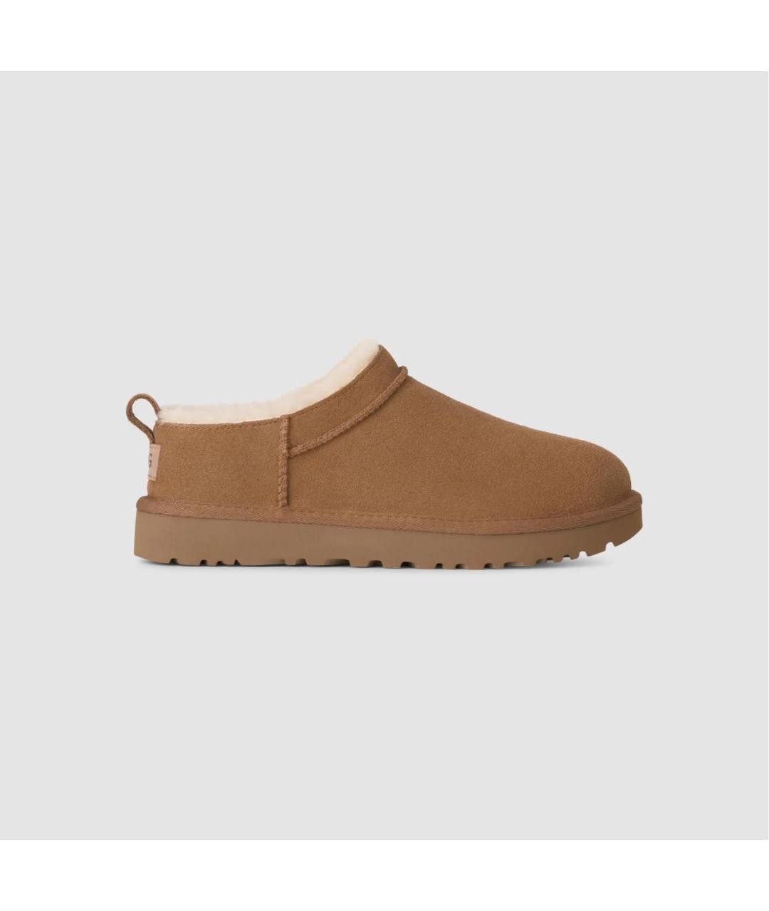 UGG AUSTRALIA Коричневые замшевые ботинки, фото 7