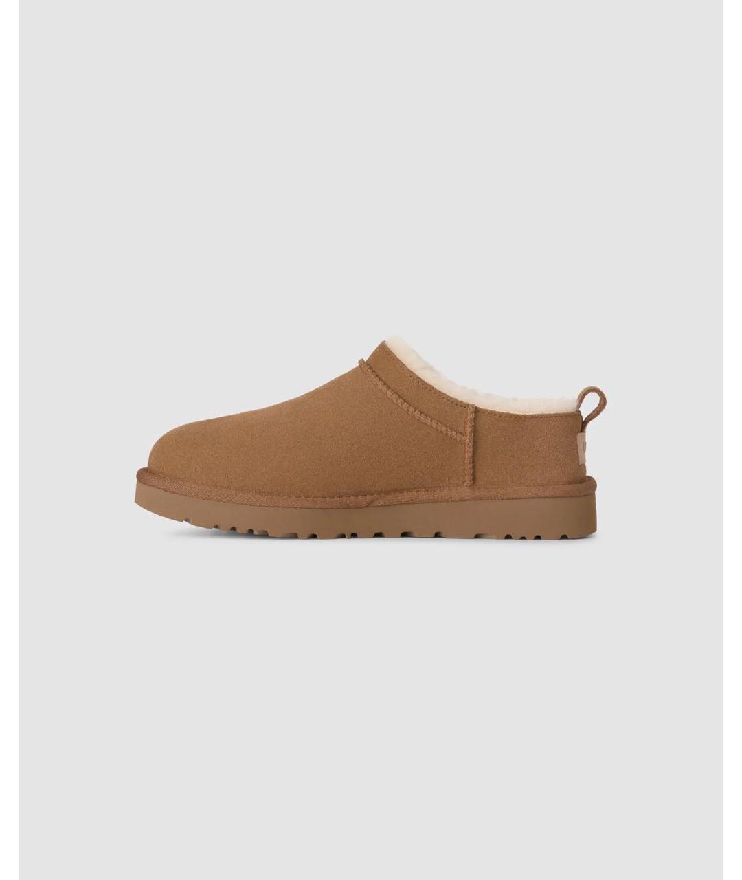 UGG AUSTRALIA Коричневые замшевые ботинки, фото 3