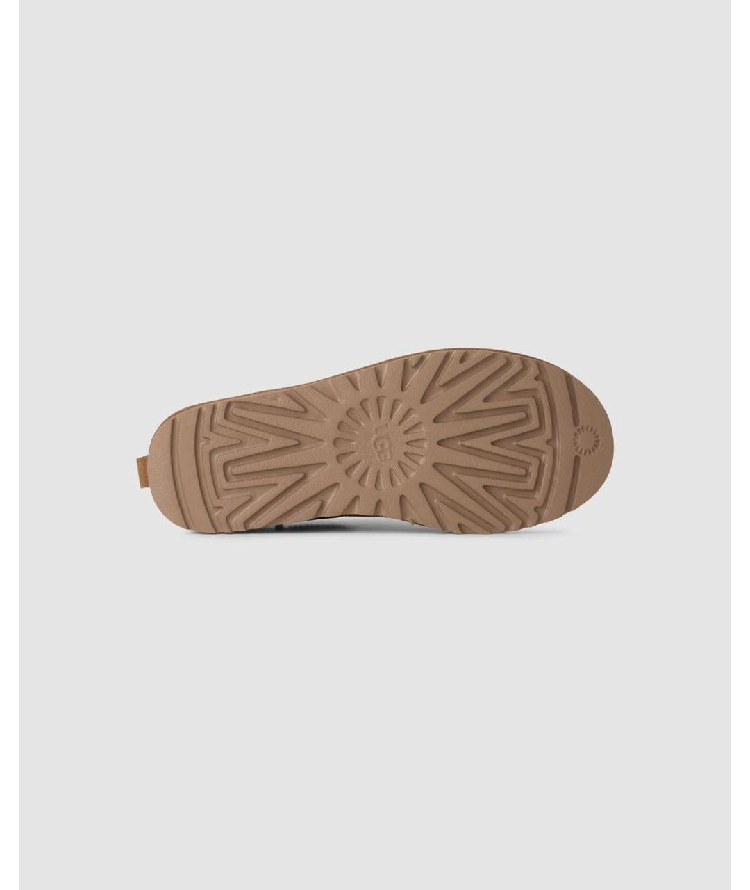UGG AUSTRALIA Коричневые замшевые ботинки, фото 6