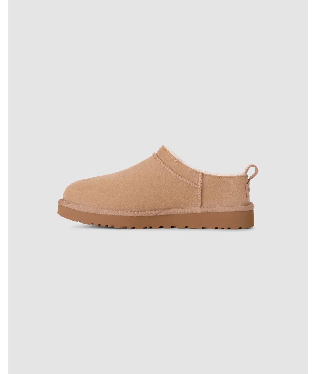 UGG AUSTRALIA Бежевые замшевые ботинки, фото 3