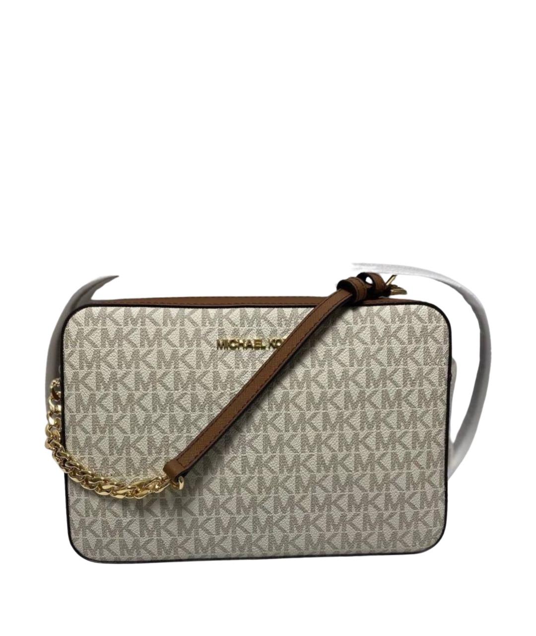 MICHAEL KORS Бежевая сумка через плечо, фото 1