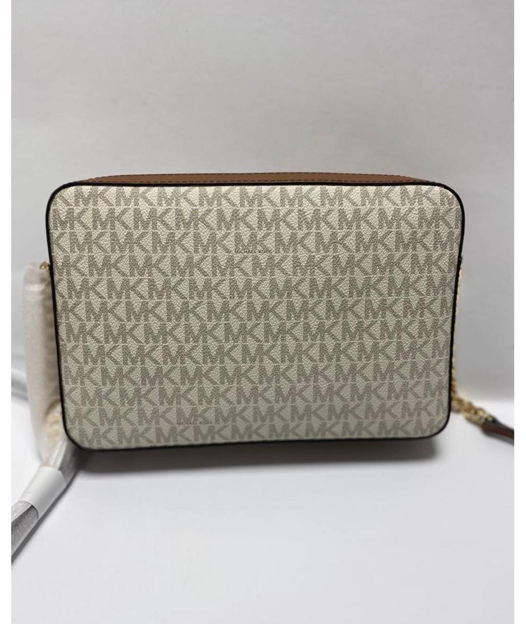 MICHAEL KORS Бежевая сумка через плечо, фото 3
