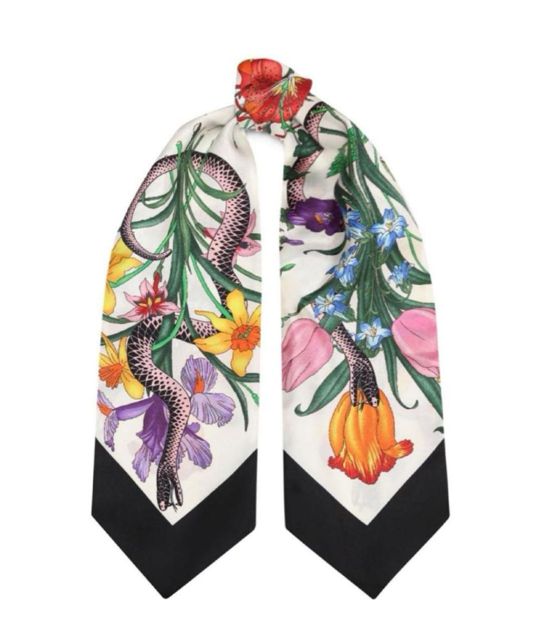GUCCI Мульти шелковый платок, фото 1