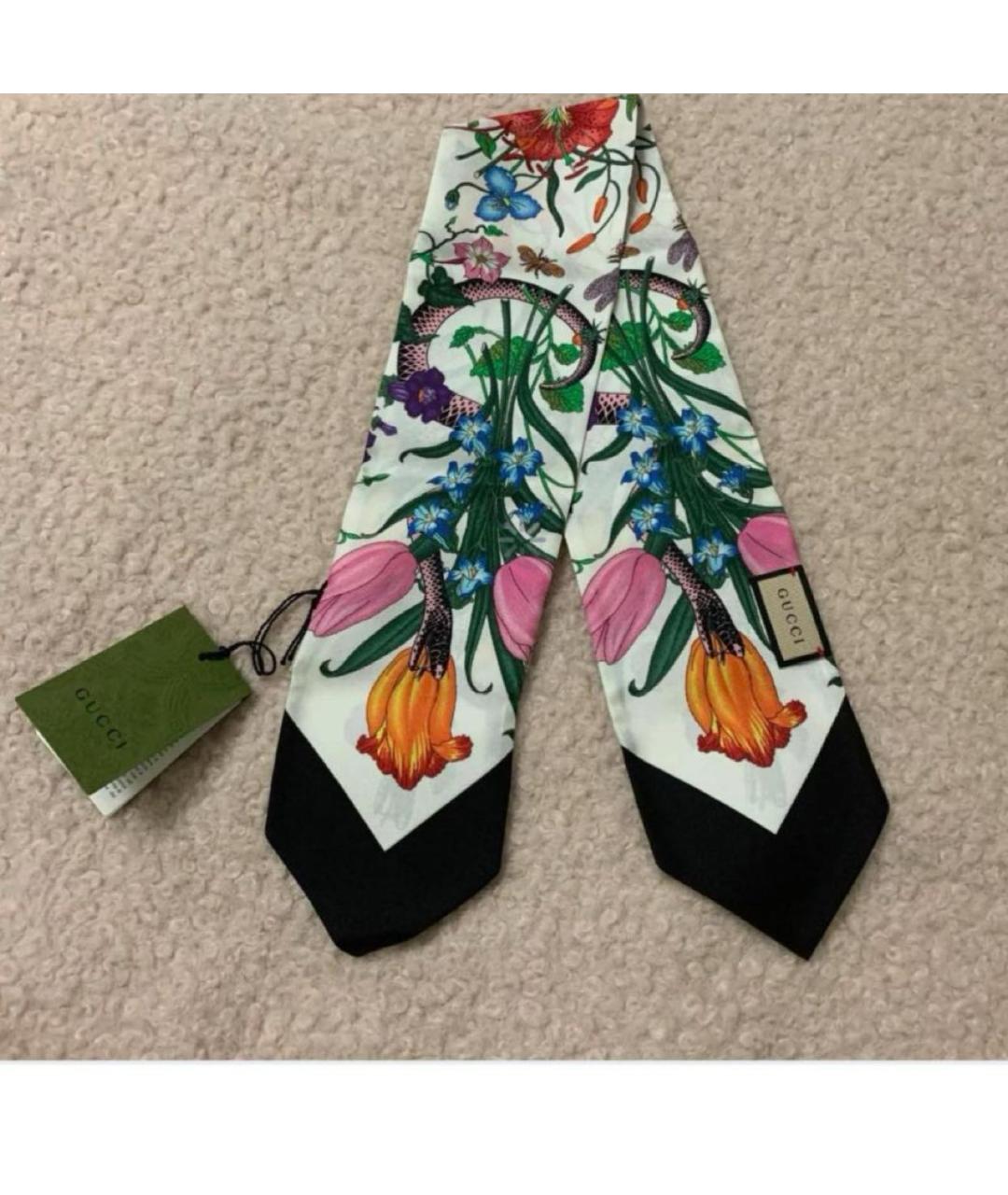 GUCCI Мульти шелковый платок, фото 6